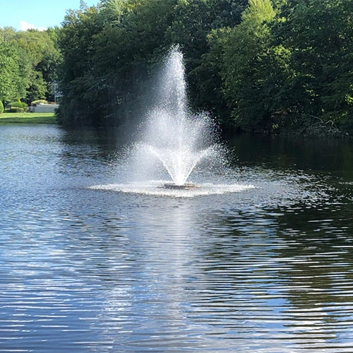 fountain installation